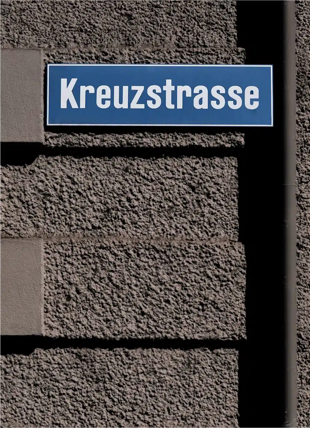 Kreuzstrasse sign